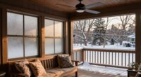 winter porch ventilation needs