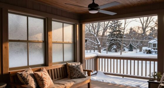 winter porch ventilation needs