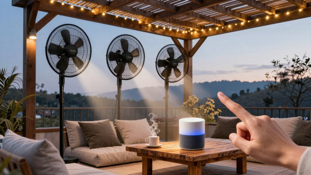 winter smart fan heating