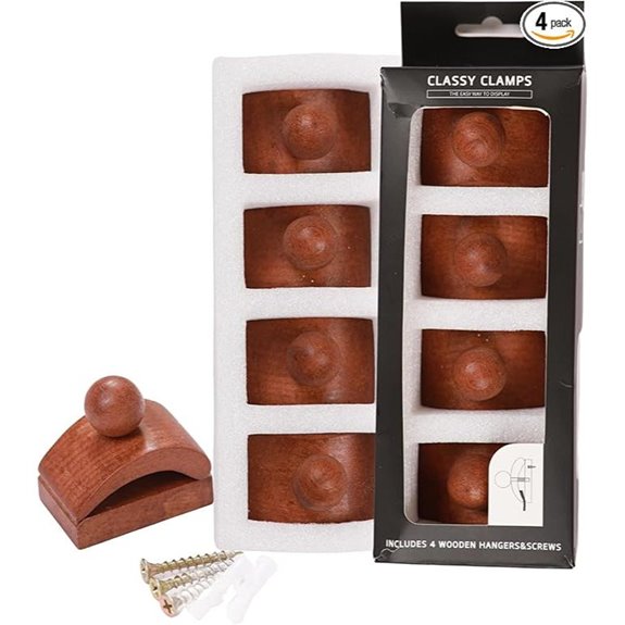 Wooden Quilt Hangers for Wall Display