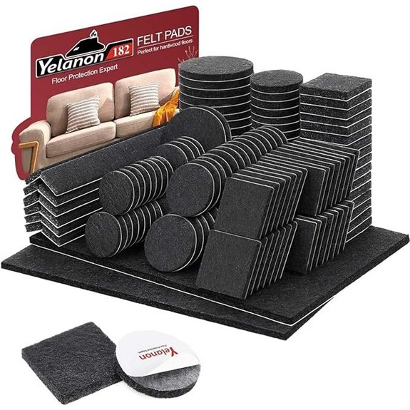Yelanon Felt Furniture Pads (182 pcs)