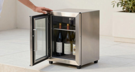 7 Best Outdoor Rated Wine Coolers for Patios in 2026