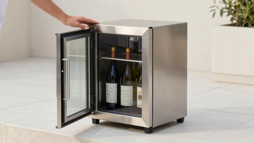 7 Best Outdoor Rated Wine Coolers for Patios in 2026
