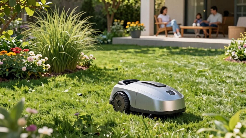 automated silent lawn maintenance