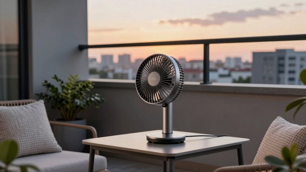 balcony portable air cooling