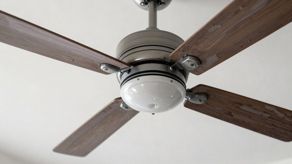cleaning fan blades effectively