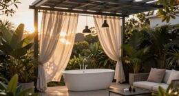 complementary patio design elements