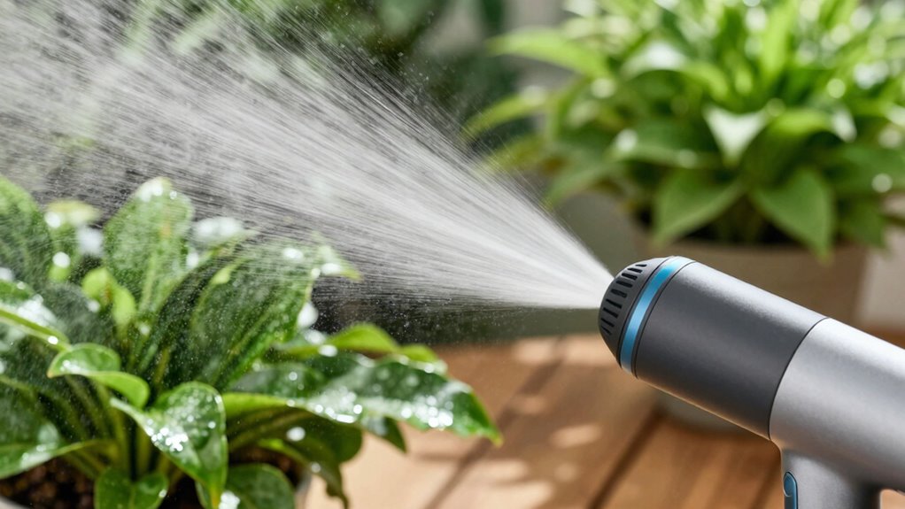 controlled misting for healthy plants