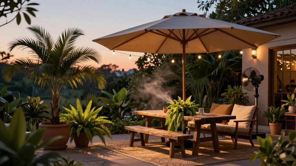 cool evening patio ideas