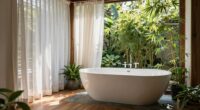 create open tranquil space