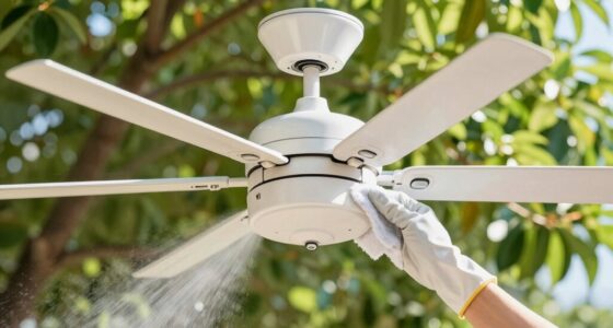 efficient outdoor fan maintenance