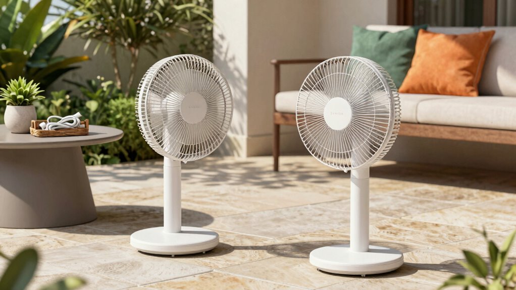 enjoying patio without charging