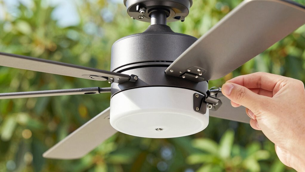 fan blade mounting screws