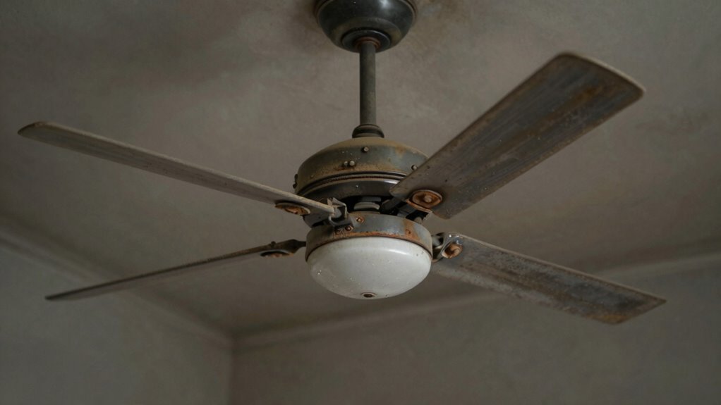 fan wobble from misalignment