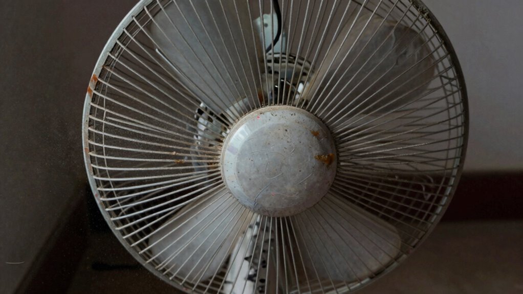 fan wobbling after idle