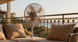 flexible patio fan setting