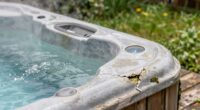 hot tub insulation issues