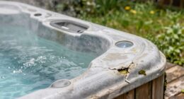hot tub insulation issues