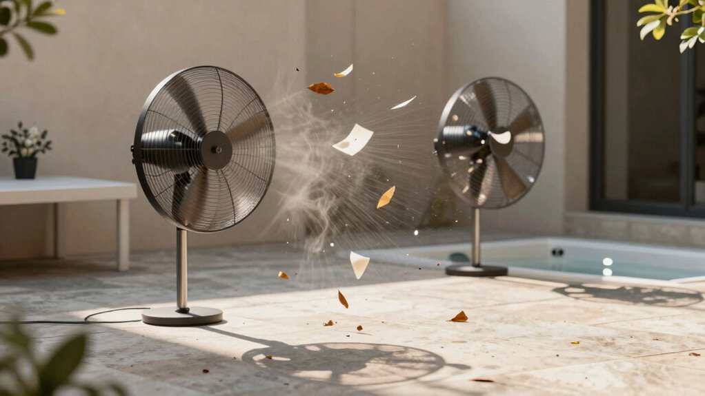 incorrect patio fan setup