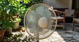 ineffective outdoor cooling devices