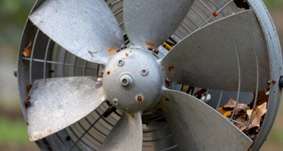 inspect fan for damage