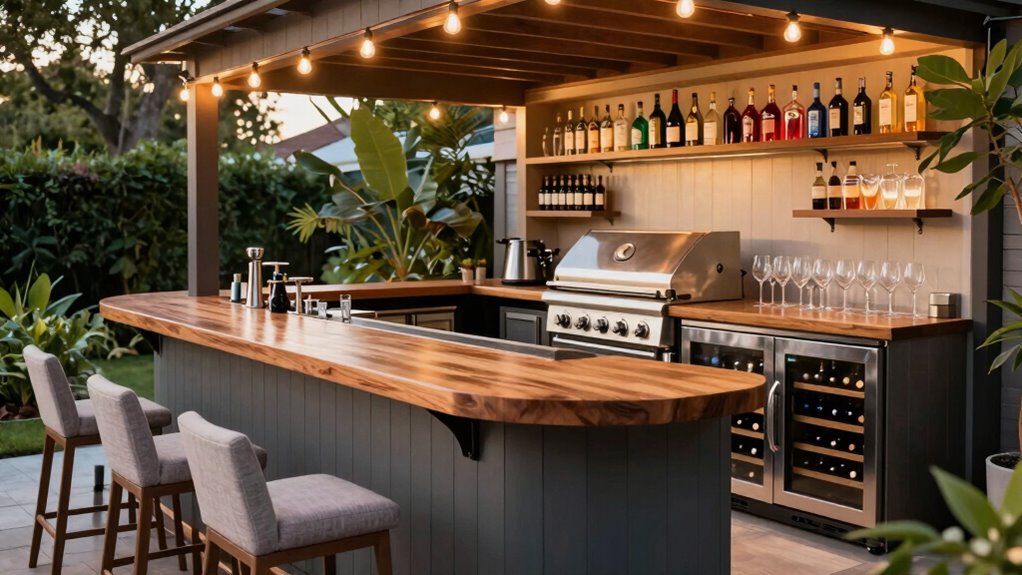 inviting functional outdoor seating