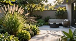 landscaping enhances patio airflow
