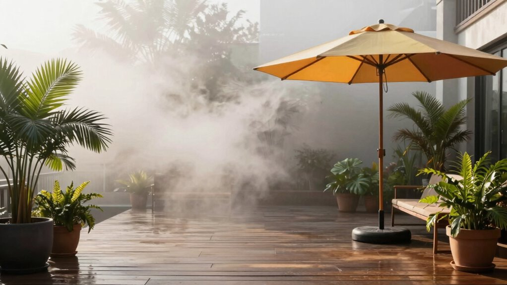 less mist faster air