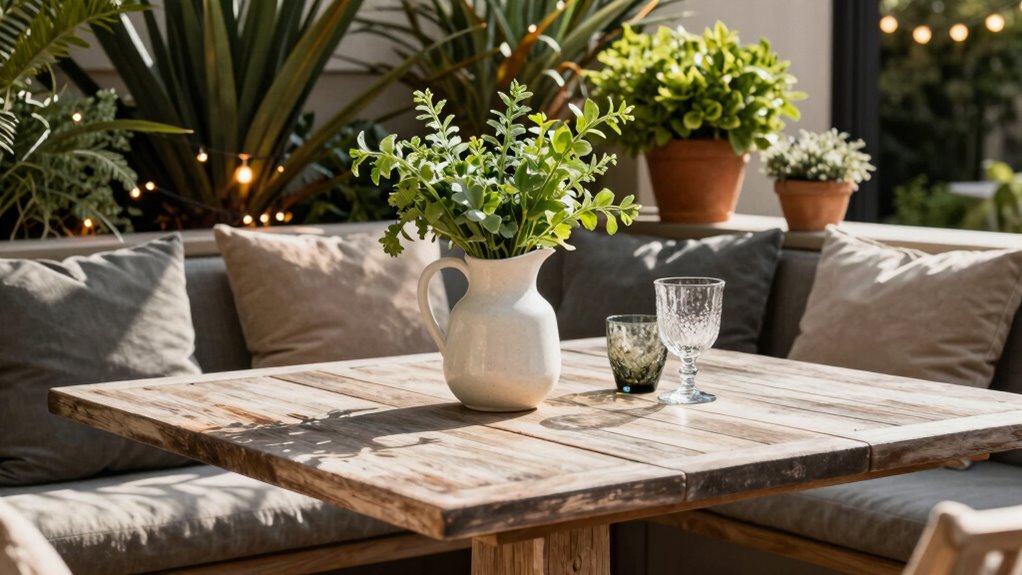 luxurious yet casual outdoor retreat