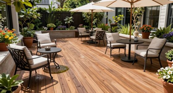 luxury outdoor area upkeep
