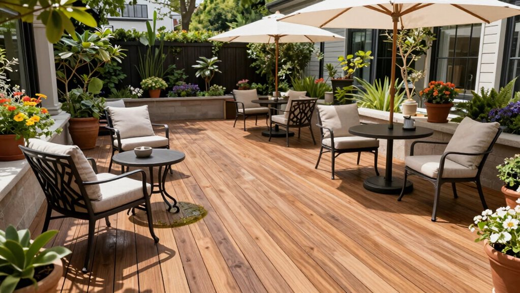 luxury outdoor area upkeep