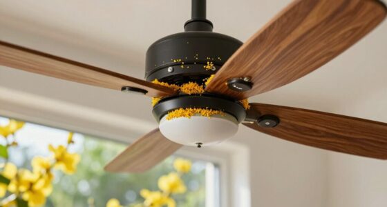 maintain fan finish cleanliness