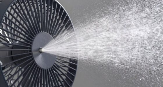 misting fans require specialized design