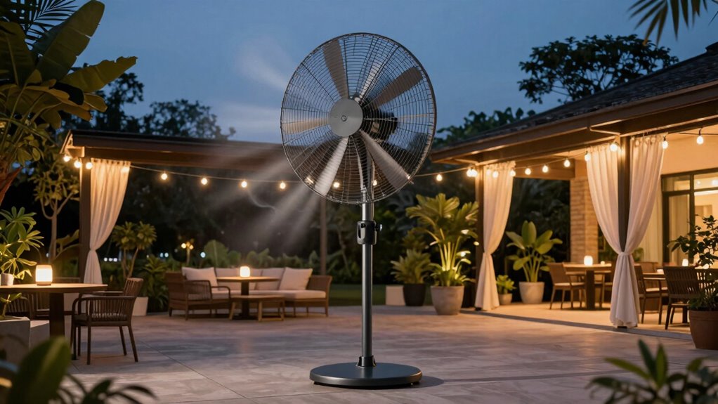 optimal outdoor fan sizing
