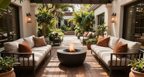 optimal patio furniture arrangement