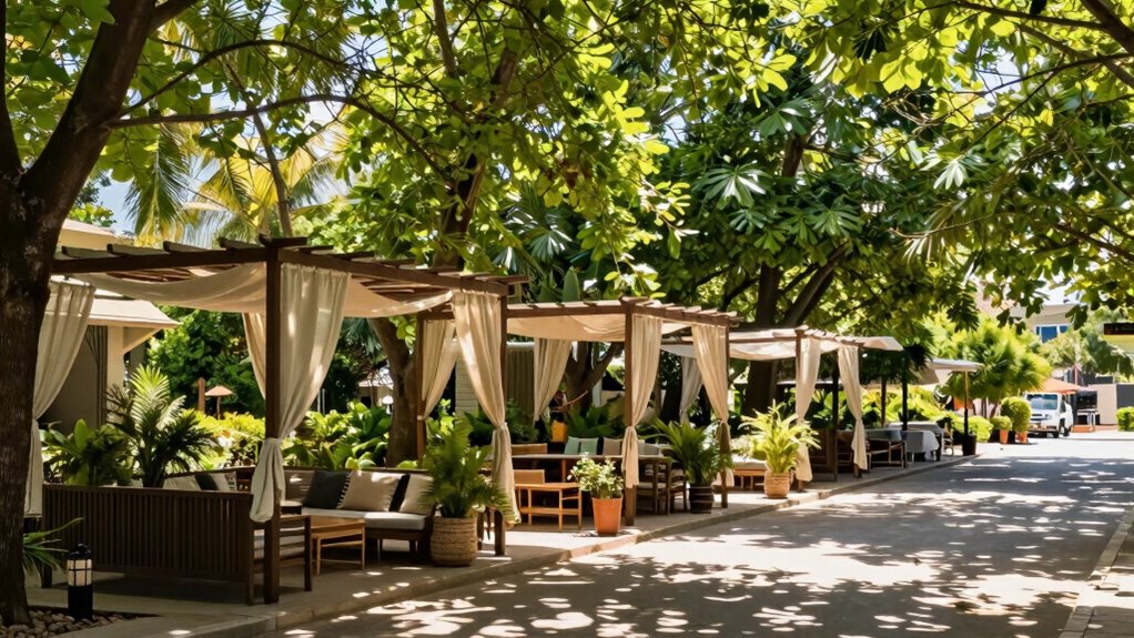 optimize airflow and shade