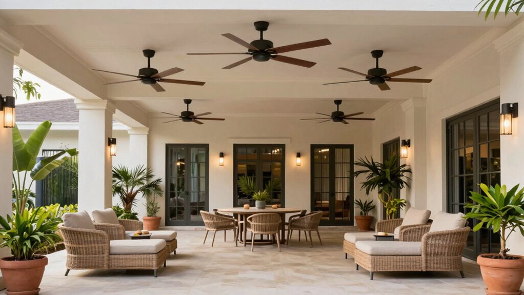 optimize outdoor space airflow