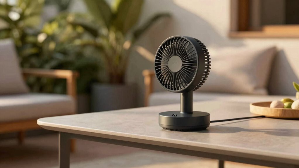 organized usb patio cooling