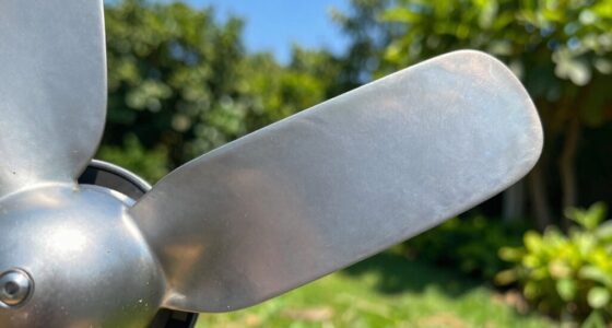 outdoor fan blade durability