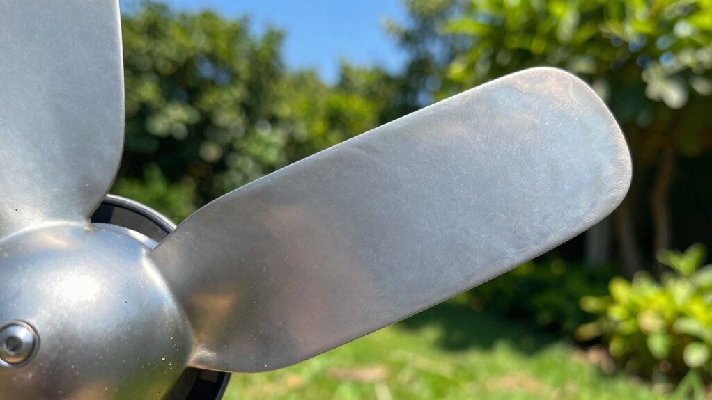 outdoor fan blade durability