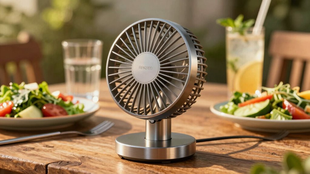 outdoor fan for dining