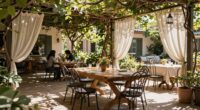 outdoor layout influences breeze