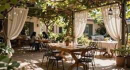 outdoor layout influences breeze