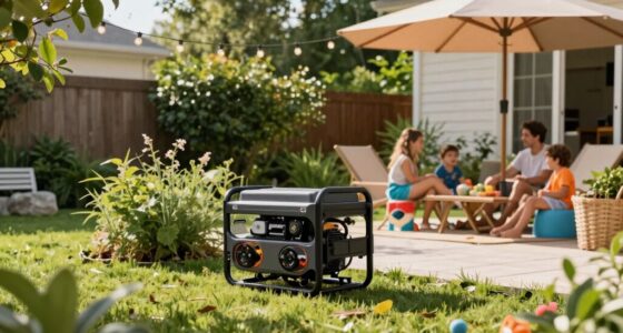 outdoor spaces during outages