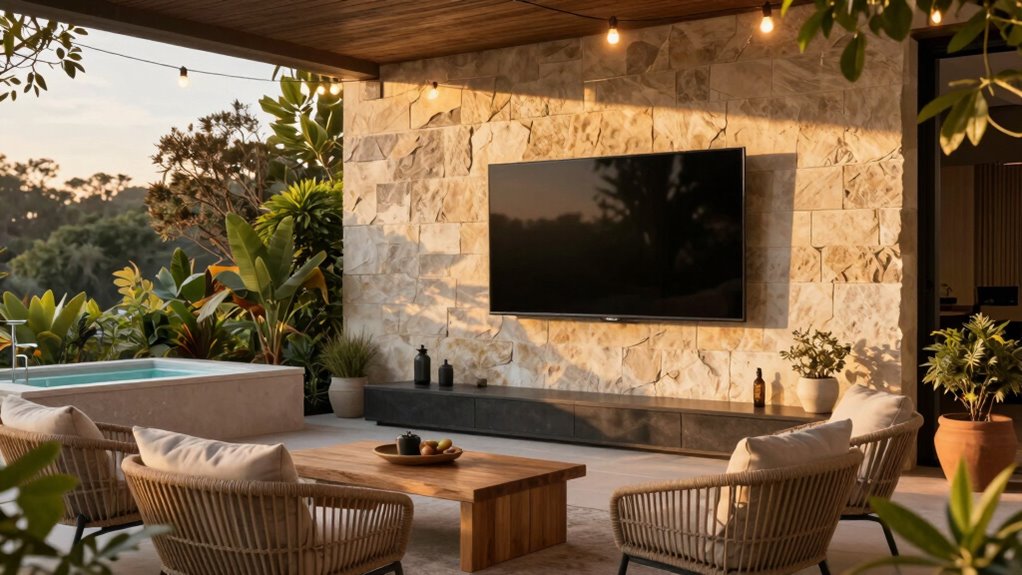 outdoor tvs enhance patio use