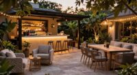 patio zones for entertaining