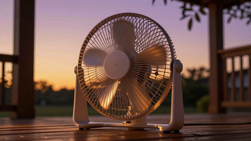portable quiet adjustable airflow