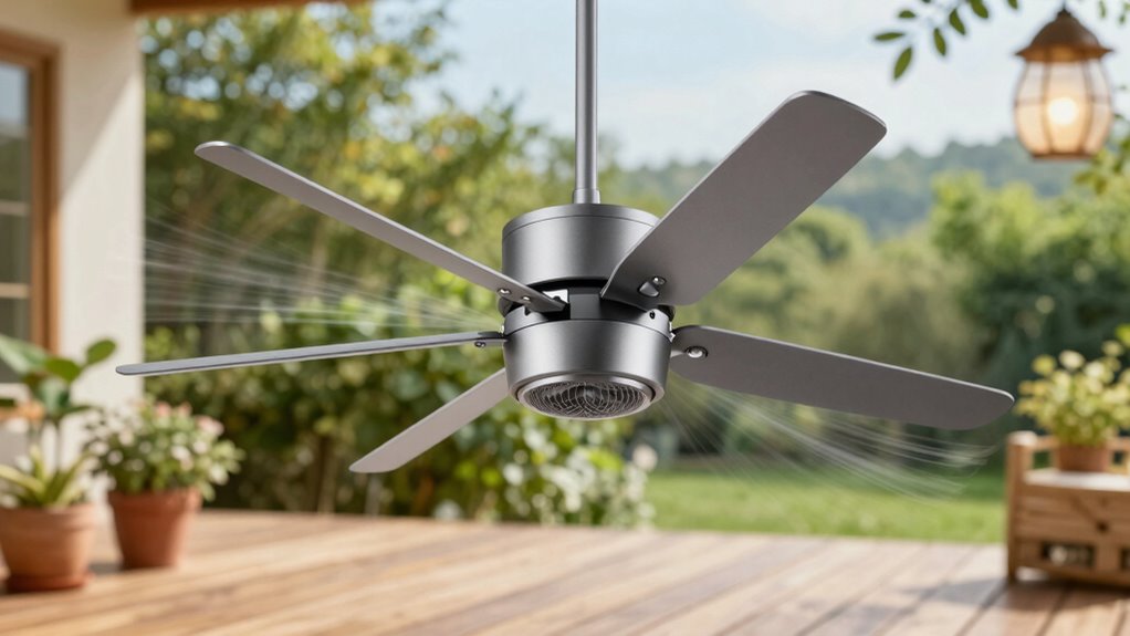 pre spring patio fan test