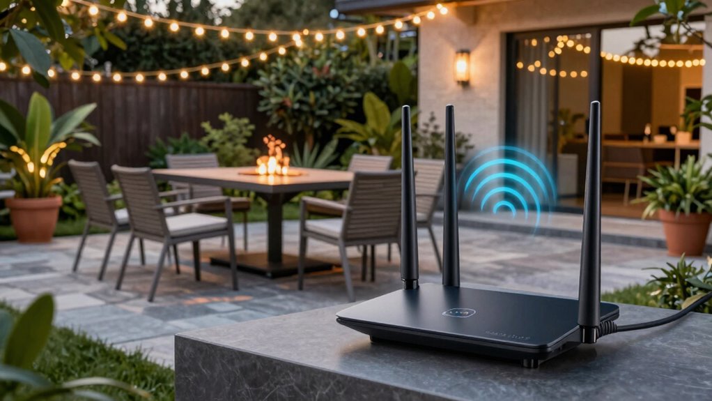 reliable outdoor wifi connection