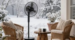 silent heater for patios